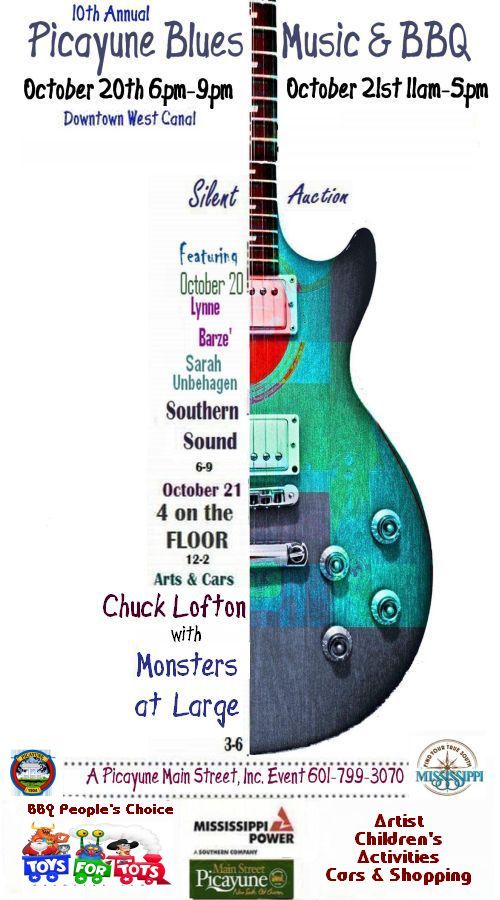 ThroBakdotcom's tweet photo. Picayune Blues &amp; Heritage Festival ~ October 20-21 ~ Picayune, MS
#throbakelectronics # nowplaying #livemusic #blues @prctourism https://t.co/6BVdgDlxyX
