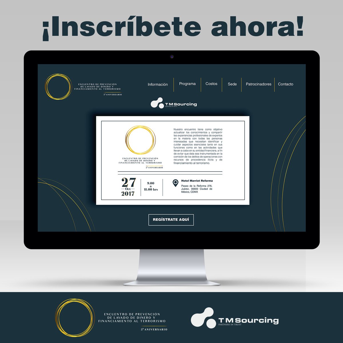 TMSourcing's tweet photo. Quedan pocos lugares para nuestro 5° Aniversario... No te quedes fuera e inscríbete en la siguiente liga https://t.co/OVdFwNqpyh https://t.co/OJ4ecahIdO