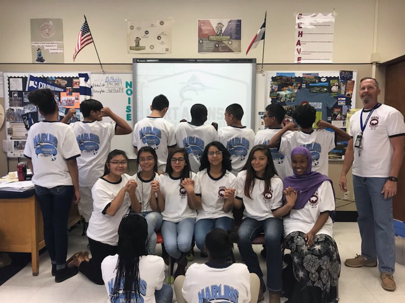 HoraceMannBuffs's tweet photo. Mann MS &amp; Alumni donated $936 to Brundrett MS of Port Aransas ISD for hurricane help. #AmariloISD #PortAransasISD # Mannup #Contributors https://t.co/5lPwHOE77H
