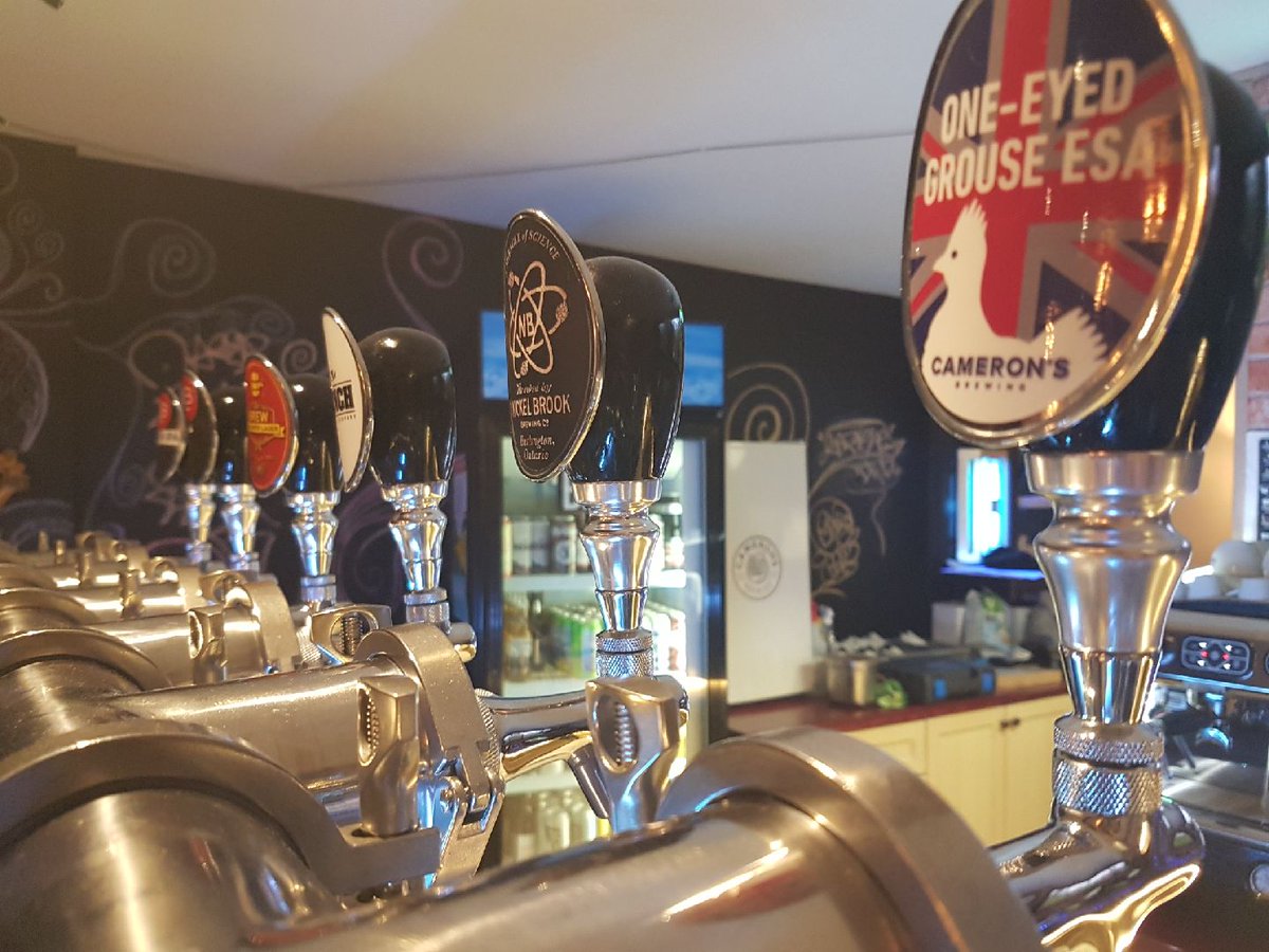 TheBrewCafeBar's tweet photo. Oktobeer at The Brew $4.99 pints and $12.99 pitchers. 
#hamout #hamilton #beerlover #craft #craftbeer #local #bar #localbeer #Brewers https://t.co/fDjyiPi2eP