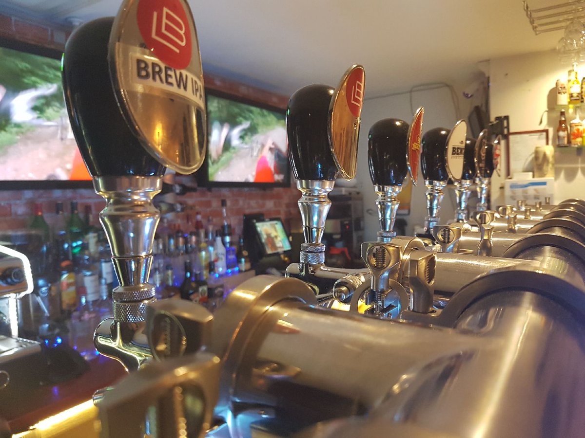 TheBrewCafeBar's tweet photo. Oktobeer at The Brew $4.99 pints and $12.99 pitchers. 
#hamout #hamilton #beerlover #craft #craftbeer #local #bar #localbeer #Brewers https://t.co/fDjyiPi2eP