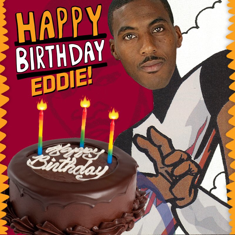  \" Happy Birthday Eddie Jones! \" 