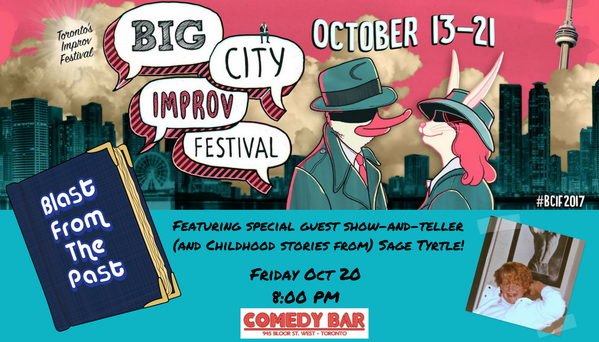 BFTPcomedy's tweet photo. omgomgomgomgomomg nearly showtime! @sagetyrtle we're so so so so so so jazzed to welcome you back to the #BFTPcomedy stage for #BCIF2017 https://t.co/dnkQqBJqcV