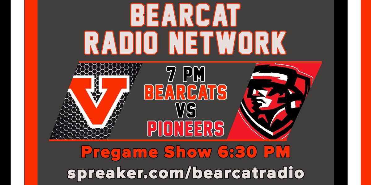 bearcatnetwork's tweet photo. πLIVE NOWπ
Virginia High π Lebanon
'Cats & Pioneers for 11th straight year
Listen β¬οΈ
π§ https://t.co/mdyxzd1rlL
#VHSvsLHS https://t.co/pF0513tCDT