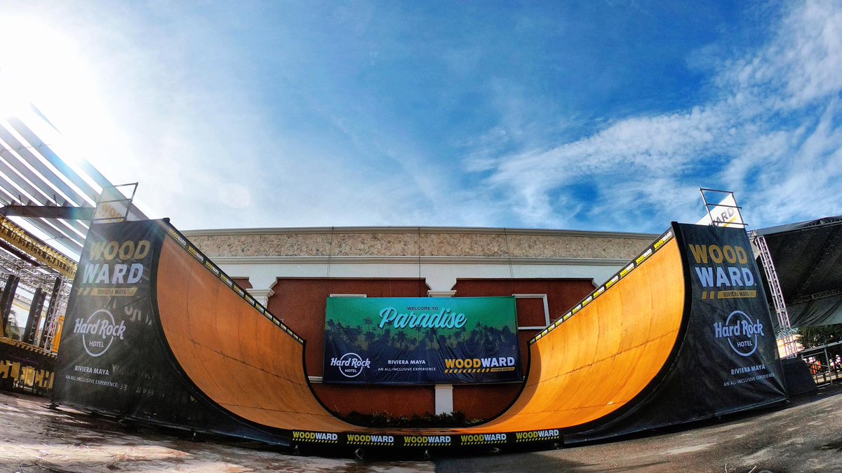 LerynFranco's tweet photo. En momentos más será la inauguración del GRAN EVENTO WOODWARD! Esta vez en Rivera Maya 😱😍🚴🏻♀️⛸️
#WoodWardRiveraMaya
#rcdLatam
#IRockLatam https://t.co/q5qcb6mOHX