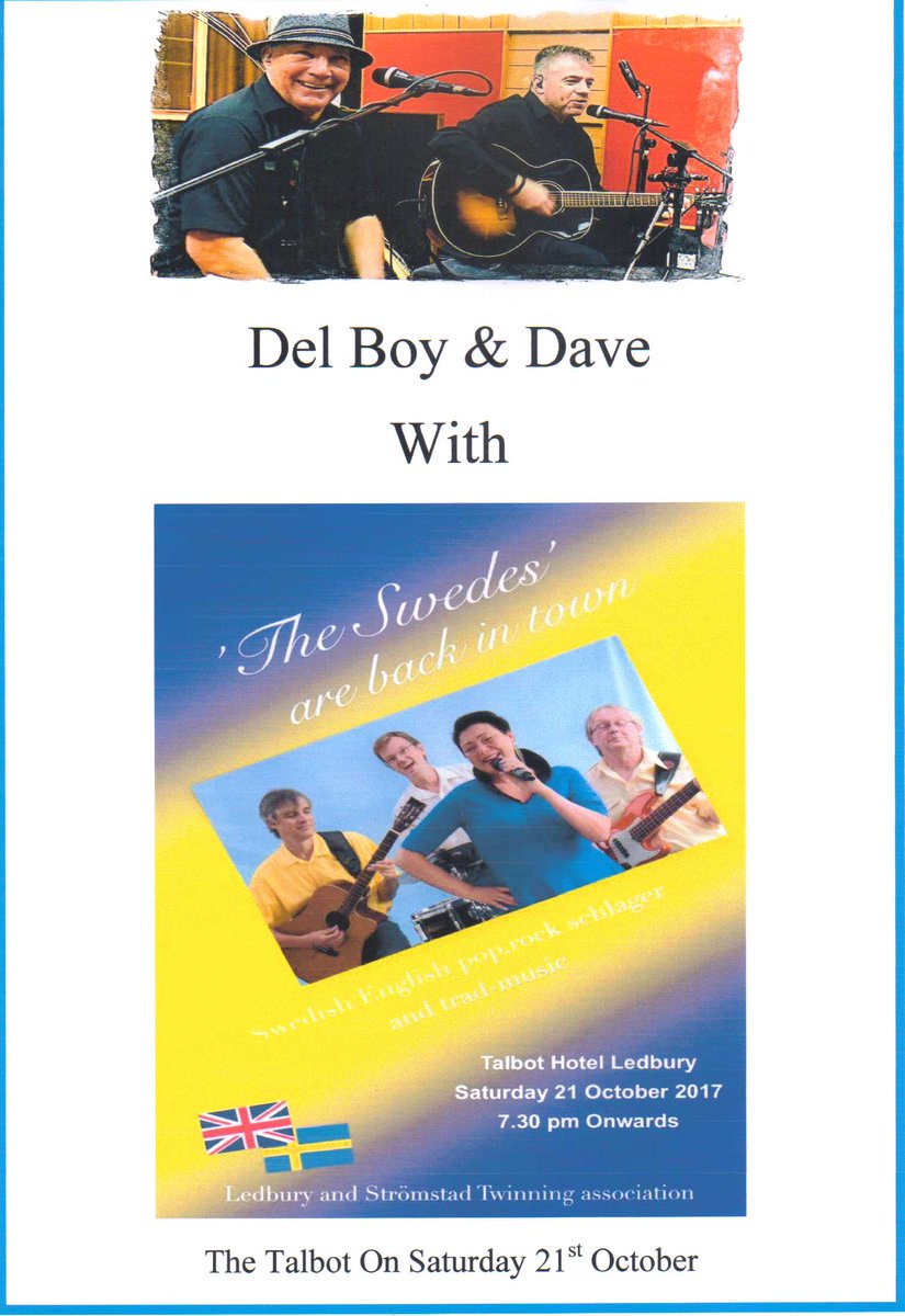 Come to the Talbot Ledbury for a great night of music and International Fun  call 01531632963 for details  see you there
