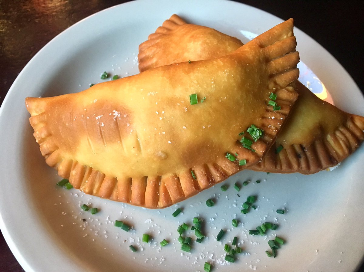 RoyalTavern's tweet photo. These are always a treat!!! Vegan Beef Picadillo Empanadas!!! #vegan #veganphilly #allyourenemiesarehere https://t.co/d8AVyGZO4p