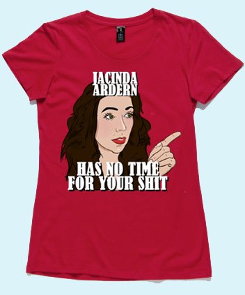 FoxyLustyGrover's tweet photo. The "Jacinda" Tee is now available on my Website:
https://t.co/YDaThtTHQe
#BleuFoxes #nzpol #JacindaArdern #jacindamania https://t.co/1LNzCBelBi
