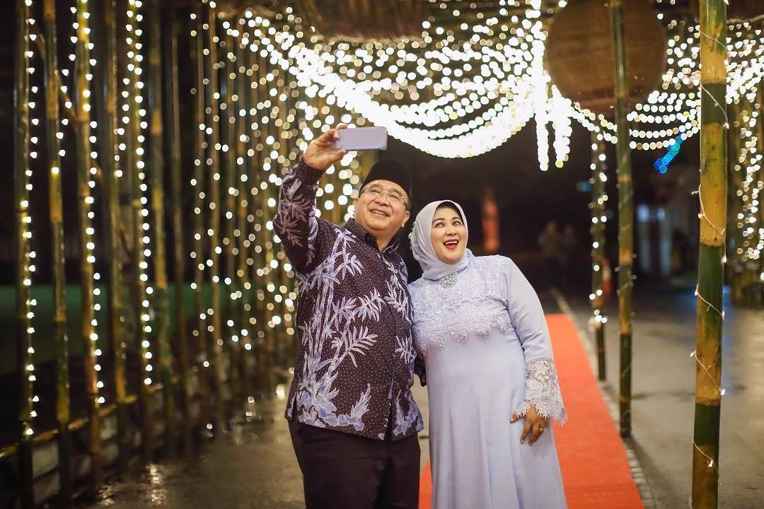 Selfie di lorong cikacika di Balekota Tasikmalaya...