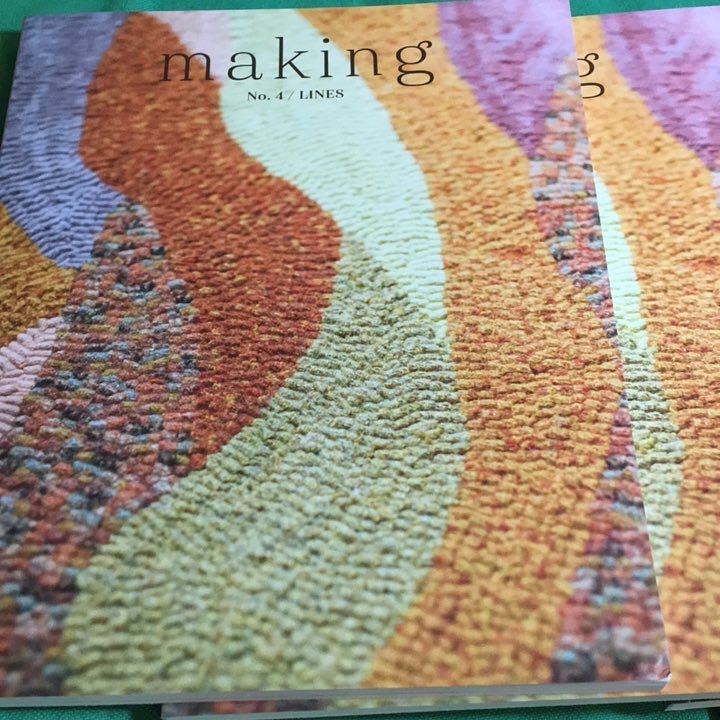 SteelCityFiber's tweet photo. Hot off the press Making issue#4 we'll have them at #raggzfiberaffairandwoolmarket tomorrow Delmont Firehall 10-3pm https://t.co/FM1BzgvxcL