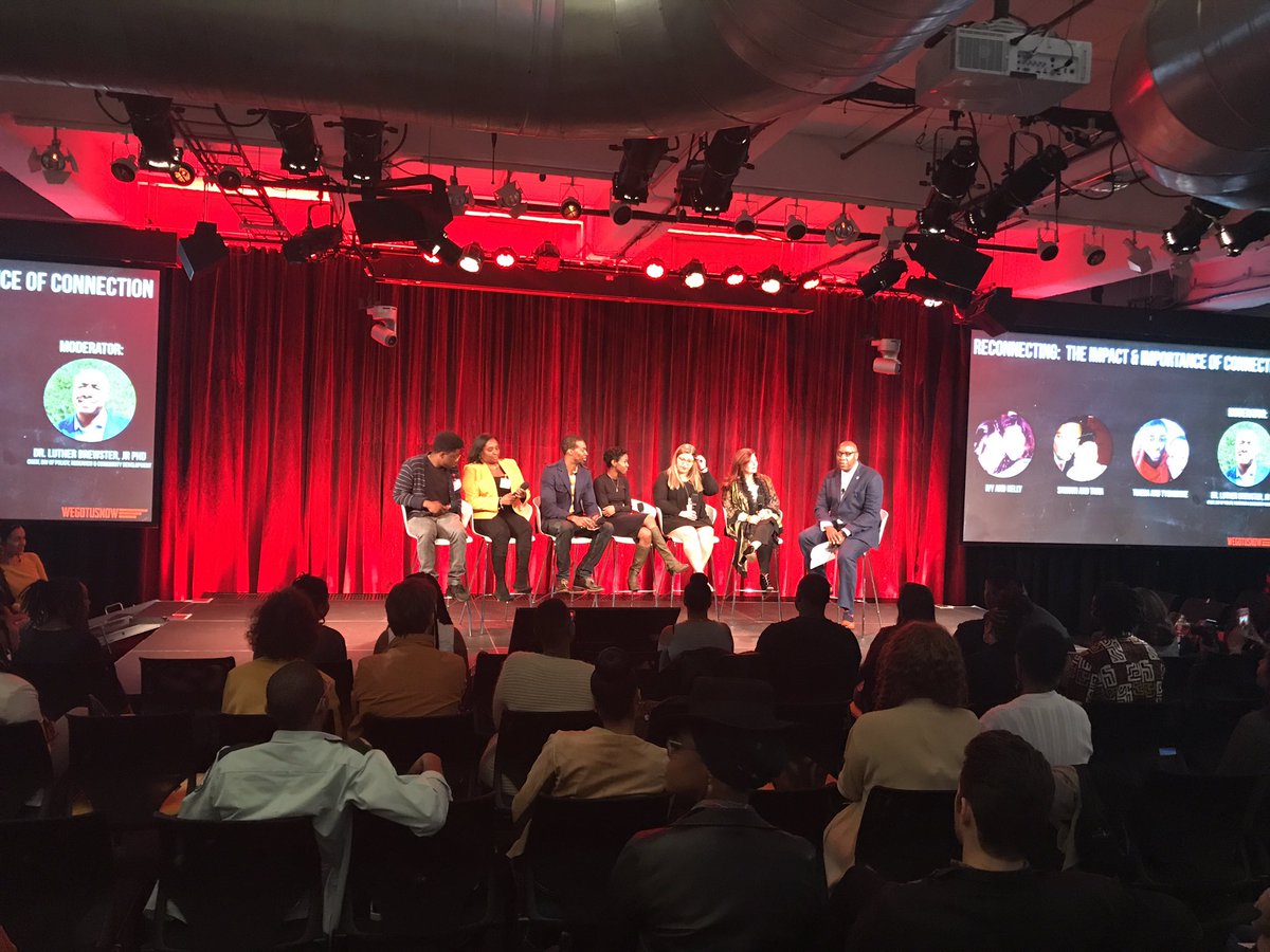 #wegotusnow 1st panel reconnecting:the impact &amp; importance of connection