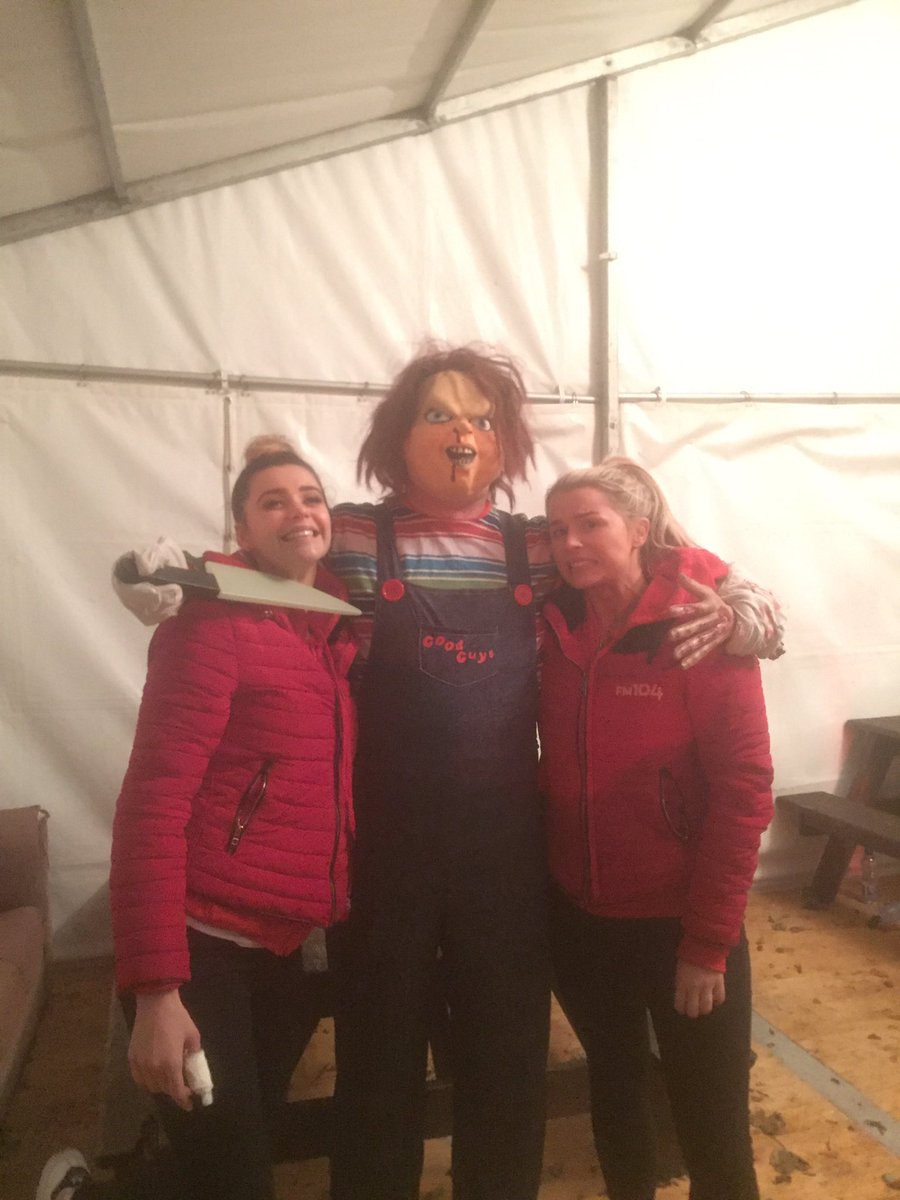 FM104's tweet photo. Lots of dodgy characters down in @hauntedspook ! Make sure you watch your back😰👀😶😂 https://t.co/ZSWsazB94Y