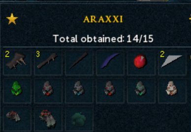 FiremakingRS's tweet image. 495 kc 5 hilts 4 legs all pets