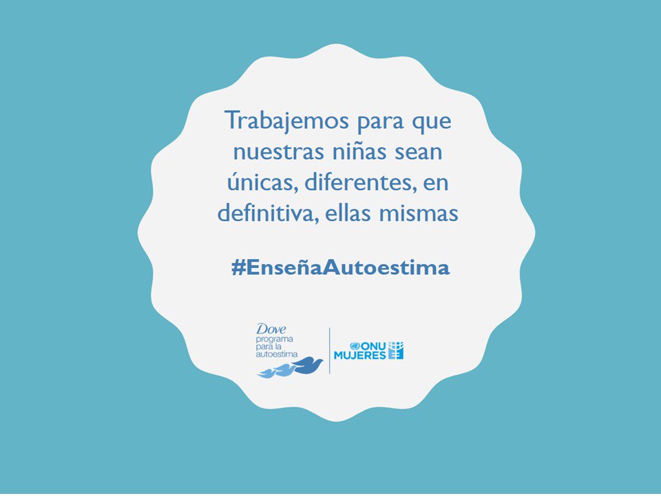 WorkshopMujer's tweet photo. ¡Nos encantó la campaña de @ONUMujeresChile!: #EnseñaAutoestima, como parte del Programa Para La Autoestima, cuyo objetivo es concienciar a niñas y adolescentes sobre la importancia de eliminar estereotipos. 👏👏👏
Lee más aquí👉 https://t.co/z8E6mTtx7j https://t.co/hY5qEgEkD1