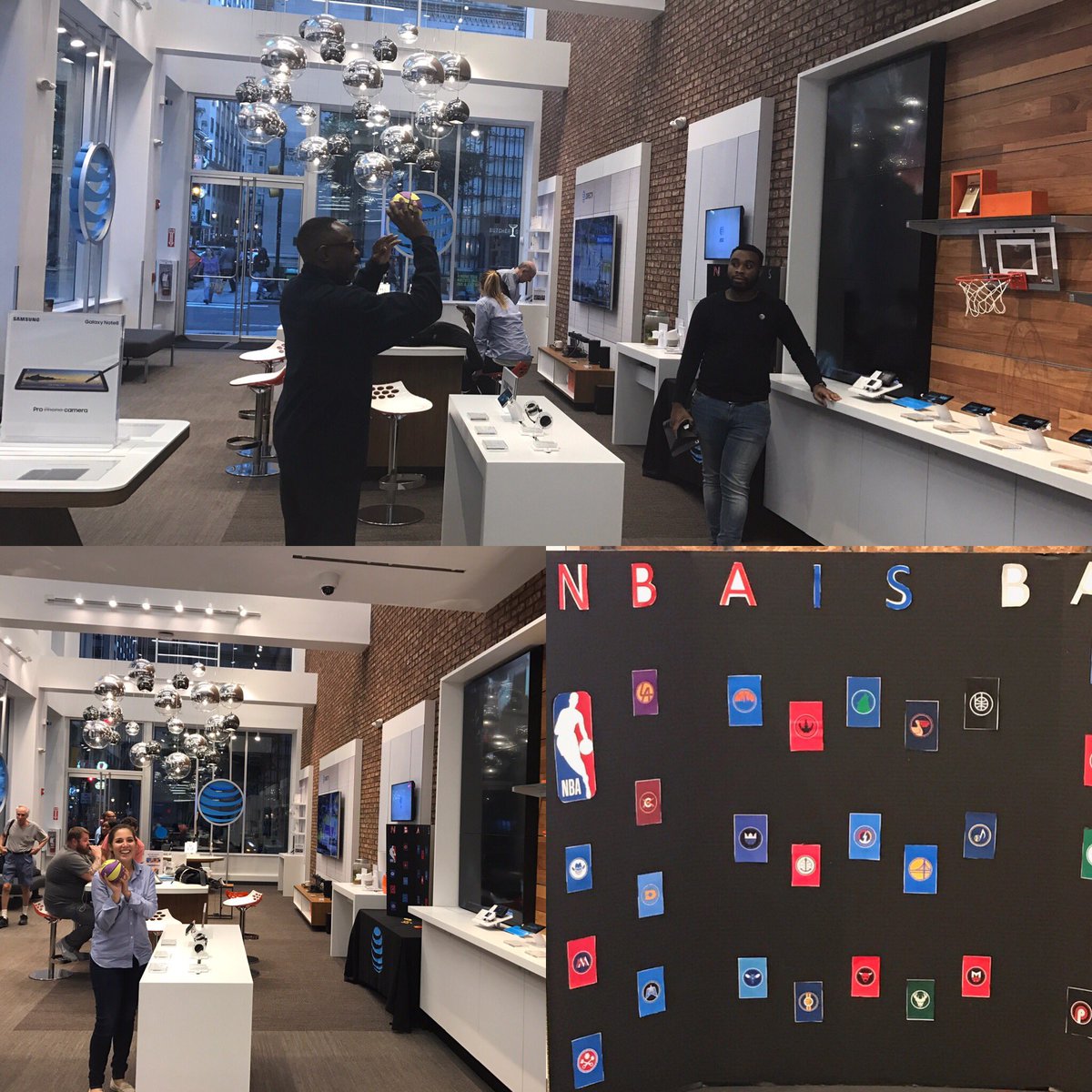 irv_castillo's tweet photo. Customers joining us at Walnut in celebration of #NBAOpeningWeekend #OHPA #LifeaAtATT https://t.co/xh6iHQ3D8u