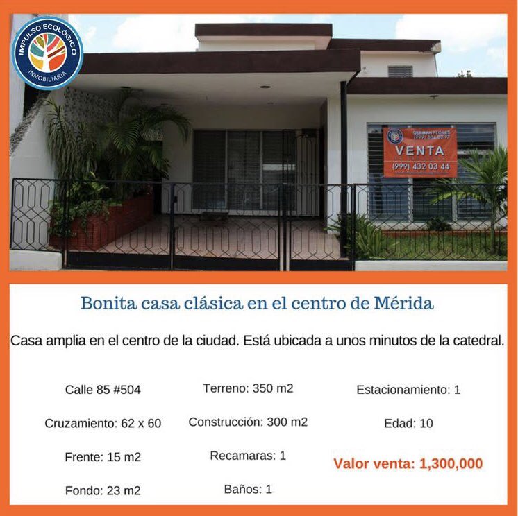 Redesimpulso's tweet photo. Se vende bonita casa en la ciudad de Mérida
Si te interesa ver la casa, te invito a dar clic en el link
https://t.co/RFOi7gIgmb https://t.co/WvxSd1jOfI
