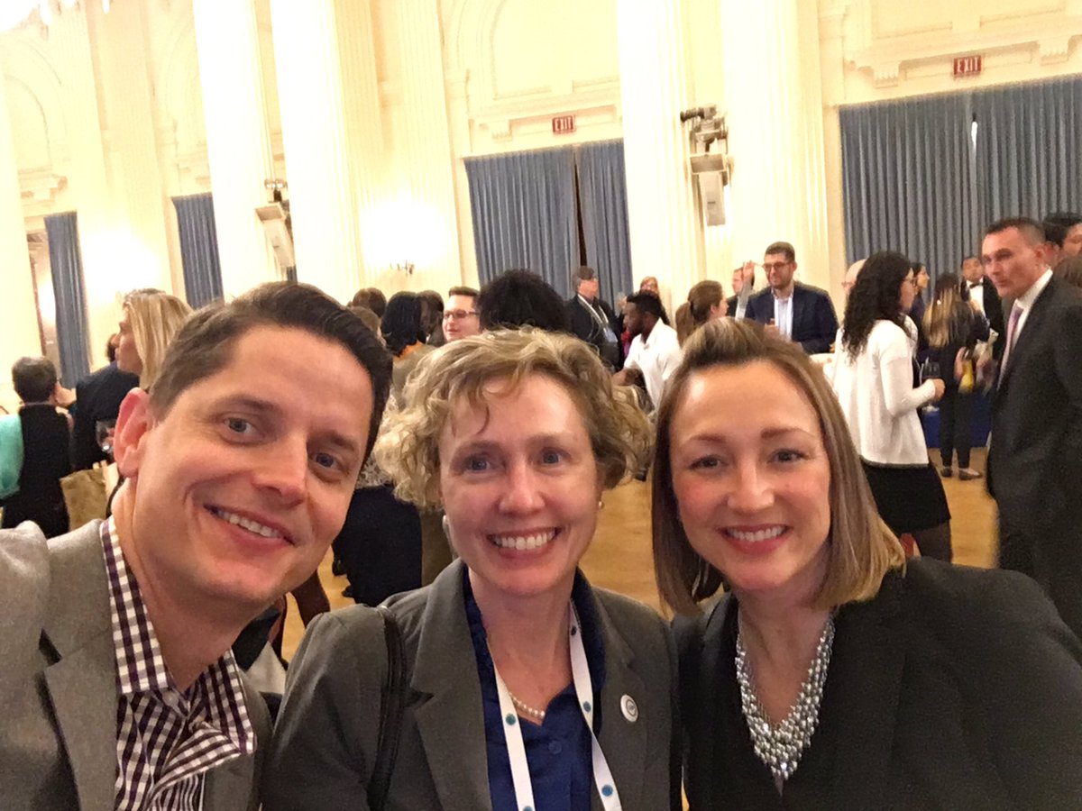 BurrowJoseph's tweet photo. @OAS_official for the #ISEP17 closing ceremony with @DawnKobanHewitt and fellow VP Kristen Aguto. Perfect way to end a busy week. https://t.co/szlaW4DZh3
