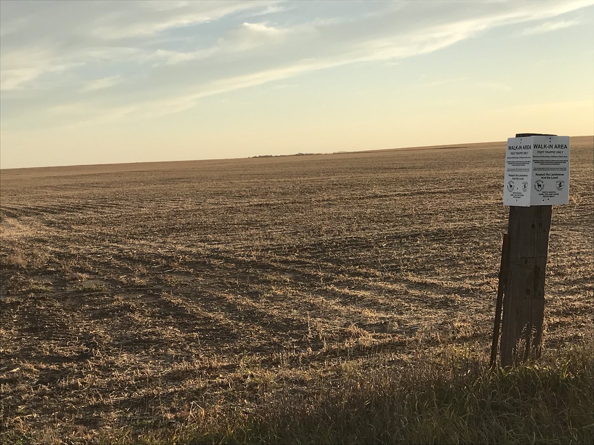 JJJunger's tweet photo. I’m  hunting in South Dakota using the South Dakota game and fish app and this is what we’re finding for public walk in areas #SDintheField https://t.co/4uRjkGPsDc