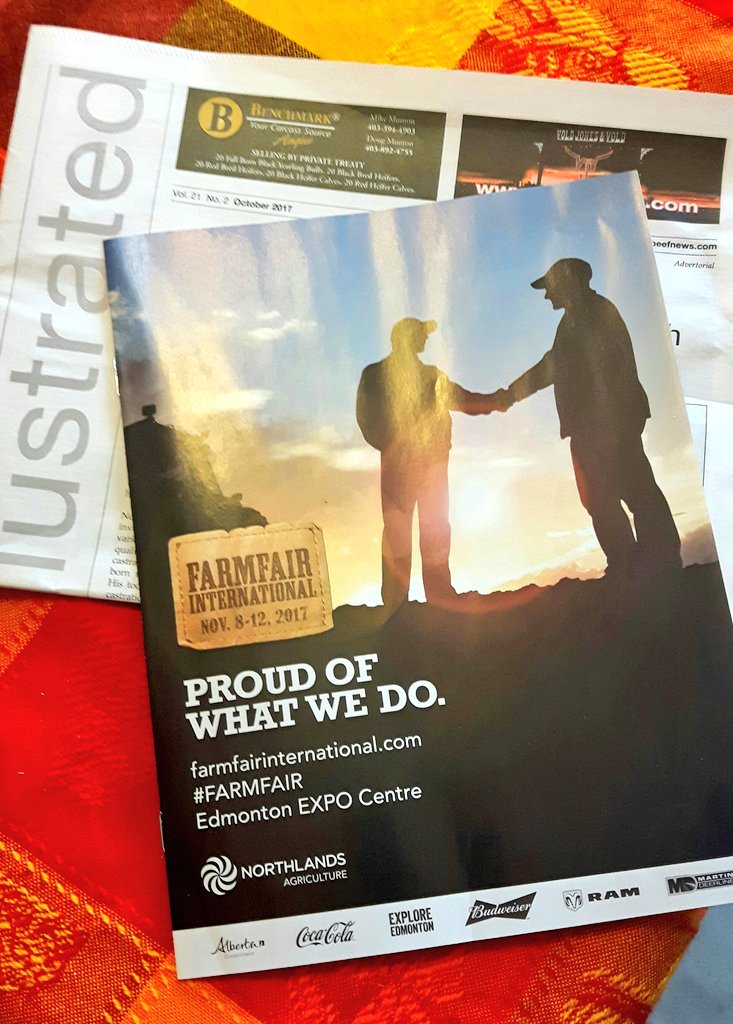 FarmfairInt's tweet photo. Check out the Oct issue of #BeefIllustrated for the #Farmfair  insert &amp; check what's new at the show! @beefnews https://t.co/Xj6RGpwlLH