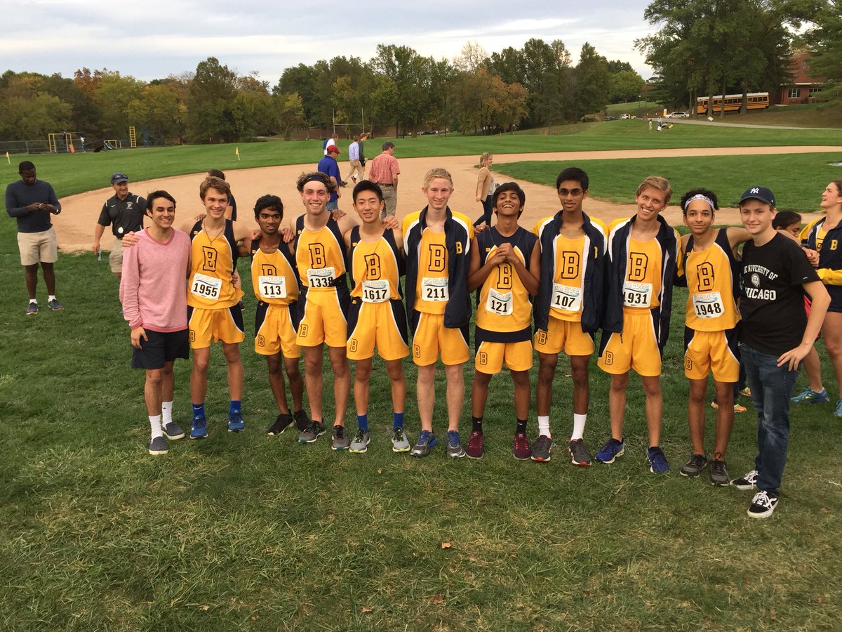 Burroughs Boys Cross Country races well at Metro League Meet!