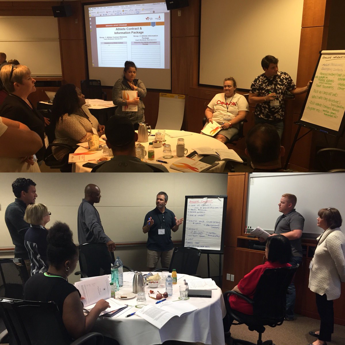 wayneparro's tweet photo. Outstanding group of coaches today @CAC_ACE #NCCP #ManageASportProgram @KingbridgeC hosted by @coaches_ont #WeAreCoaches @kathy_brook https://t.co/mdzGzhZCDu