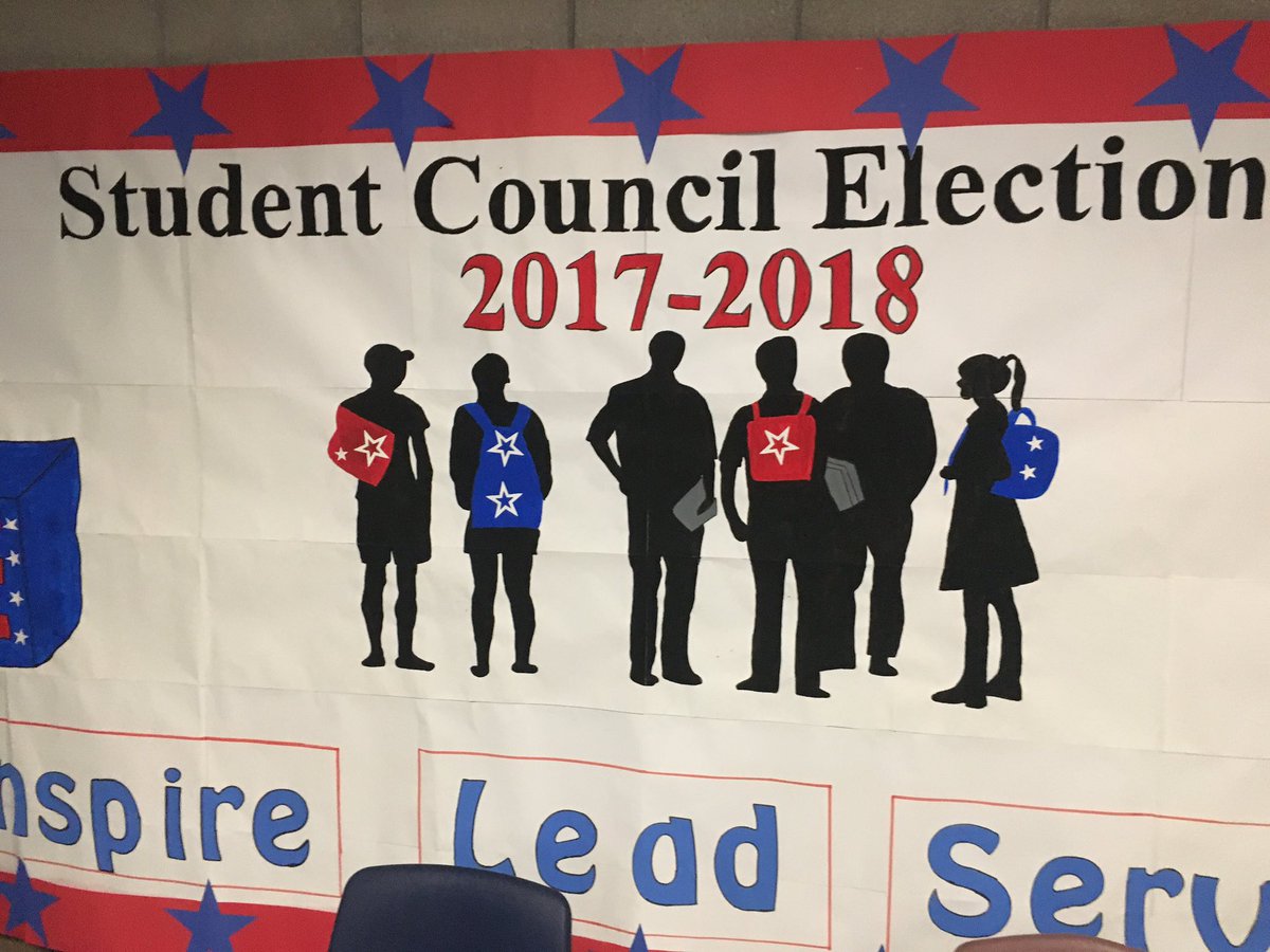 saffon25's tweet photo. Student Council Elections 2017-2018 @NicoloffEagles https://t.co/VNjyTJuL1z
