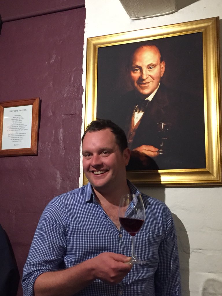 The great man.. and Bulman. Congratulations #turkeyflat on winning the #jimmy Watson! What an amazing achievement.. even if it was Grenache