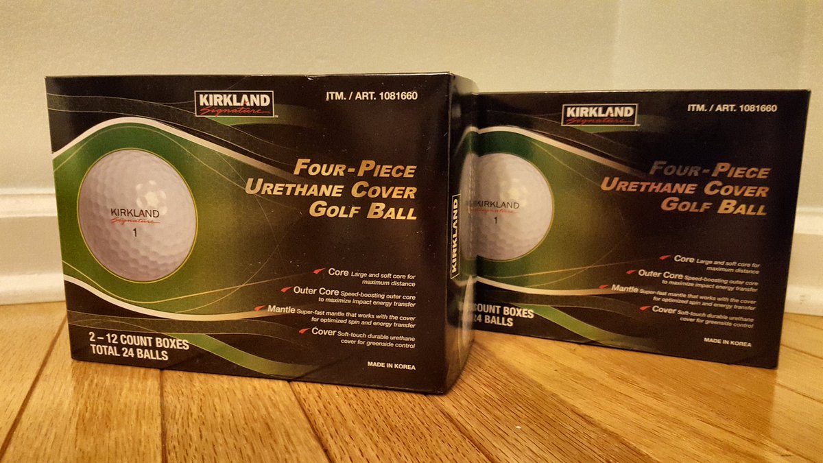 OrsonRosas's tweet photo. Gonna find out what these Kirkland balls are all about this weekend! https://t.co/N3DD8NU4CI