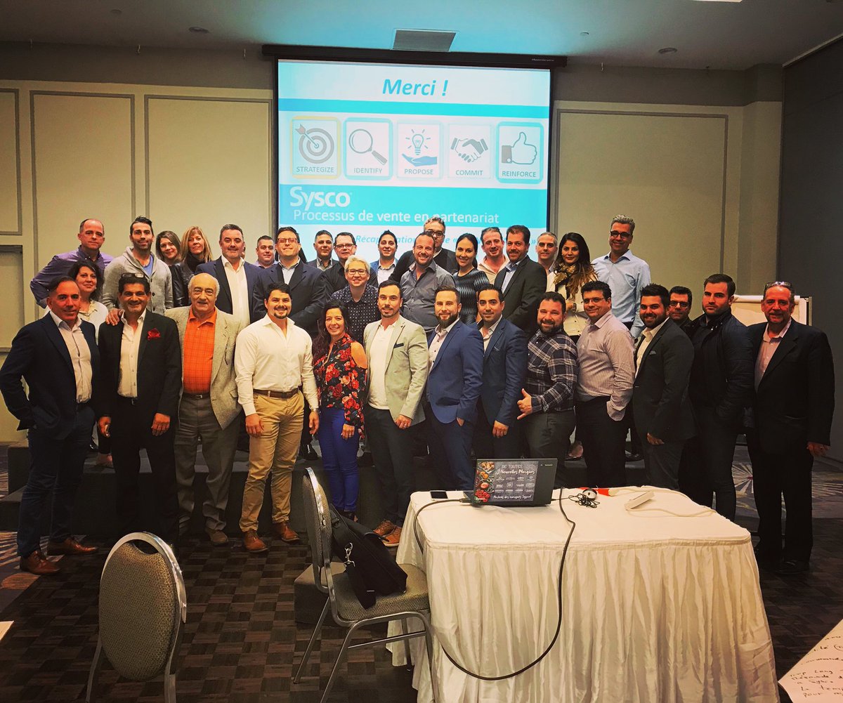 Sysco_mtl's tweet photo. #salesteam #united #fda #syscomtl #syscoboucherville #gsm #meeting #quebec @syscocanada @sysco_corp https://t.co/yHcwoW2s4A