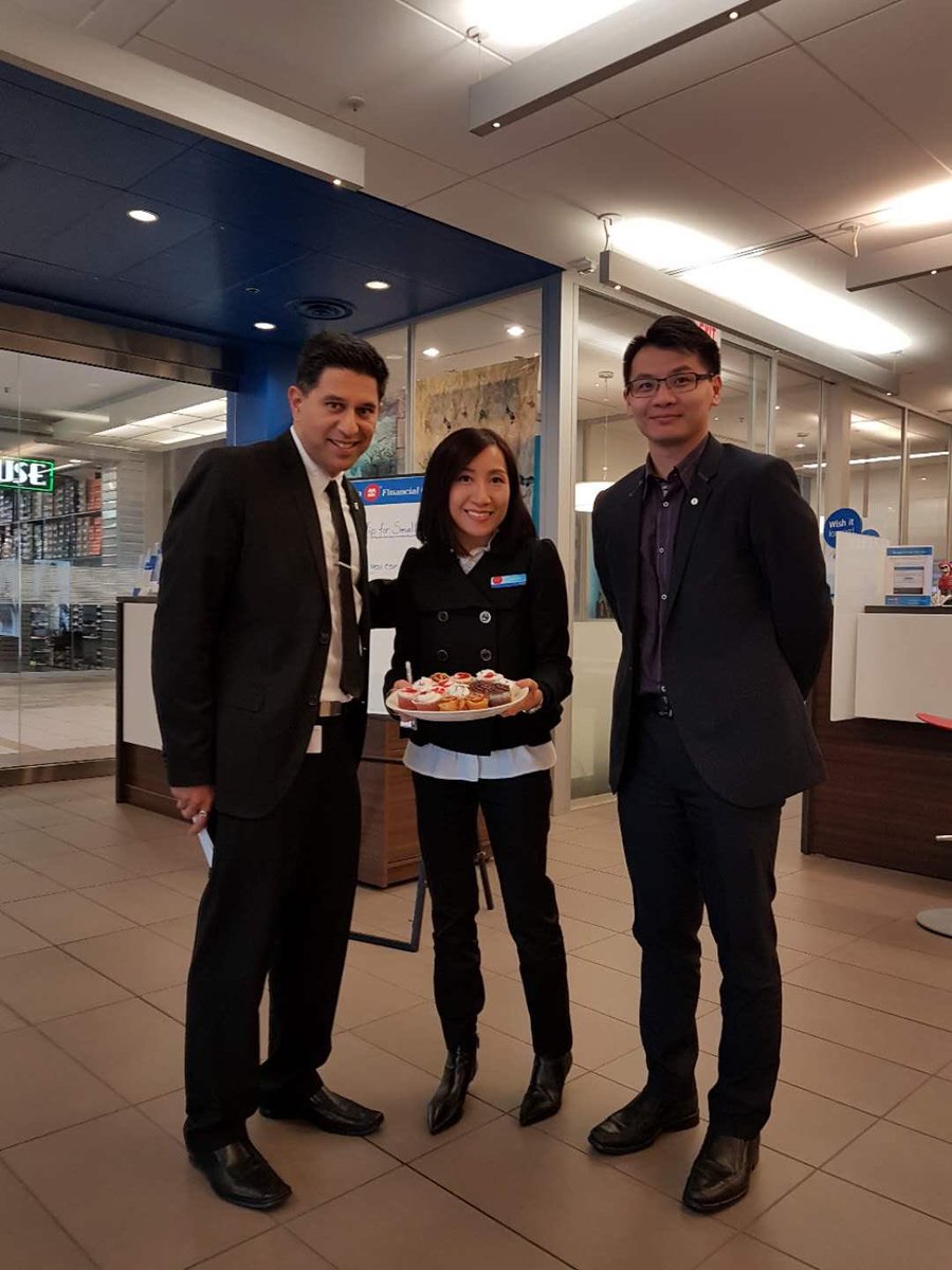 #bmo #teamlougheed is celebrating small business week ! Come join us and learn how you can send wire 24/7 from your office !