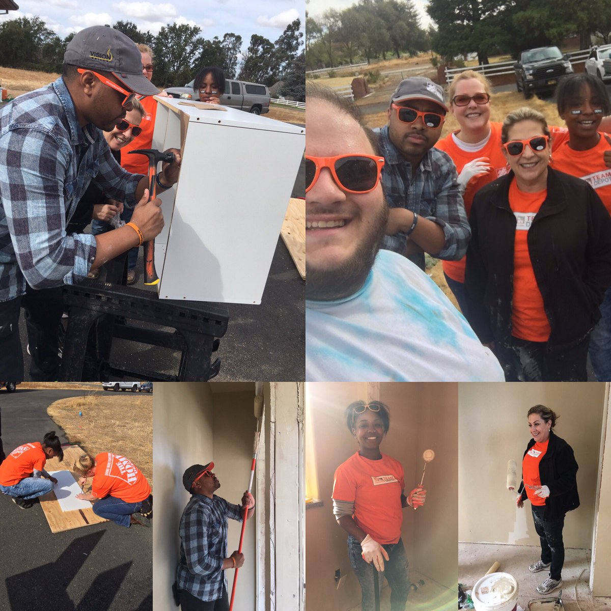 andrew0651's tweet photo. Great day of Service. @HomeDepot_6620 along with @6601HomeDepot came out and showed out today. #DoingMoreForOurVeterans #HDProud #TeamDepot https://t.co/REI572CyUy