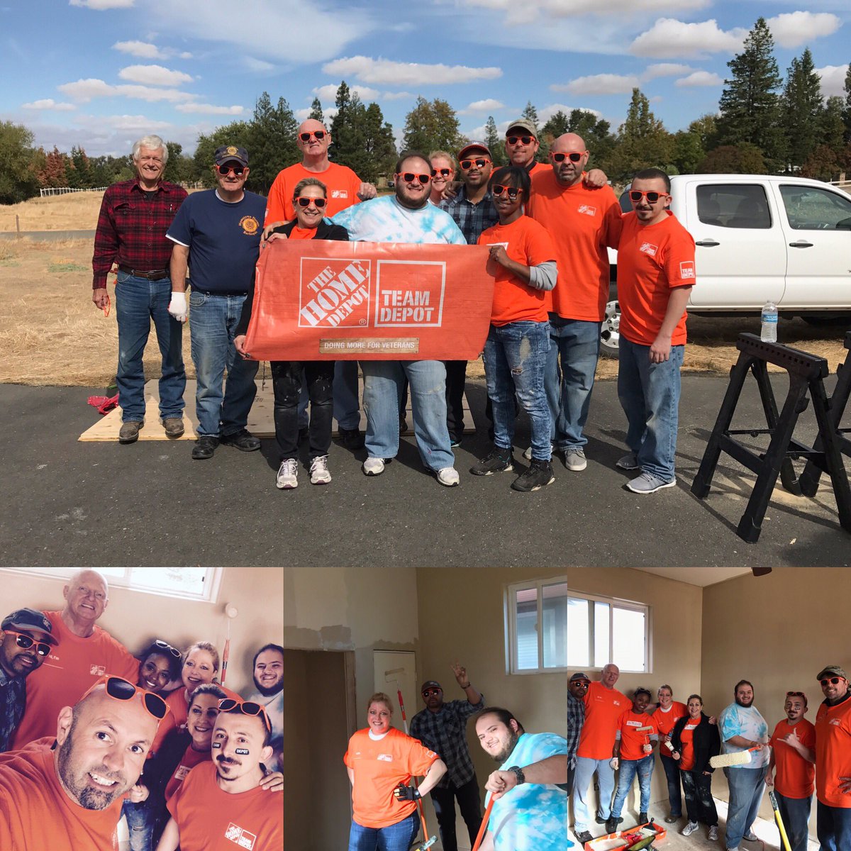 andrew0651's tweet photo. Great day of Service. @HomeDepot_6620 along with @6601HomeDepot came out and showed out today. #DoingMoreForOurVeterans #HDProud #TeamDepot https://t.co/REI572CyUy