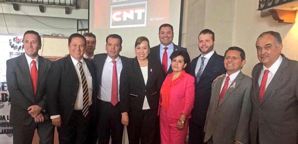 MemoMonroyG's tweet photo. Estimada @MercedesColin_G un gusto saludarte y recibirte juntos a nuestros compañeros integrantes del @CTnacional y @SectorObrero #CT https://t.co/IqWqOyt97v