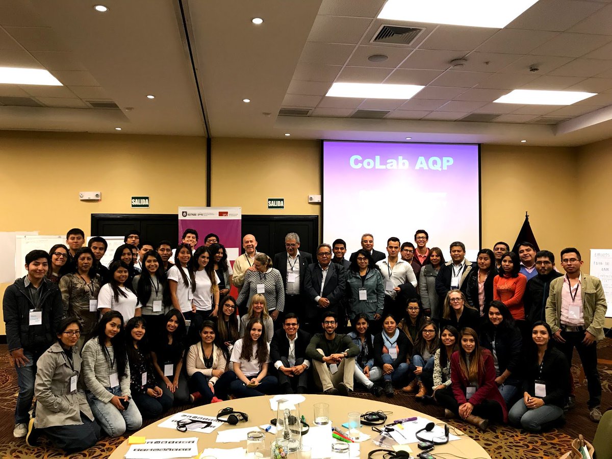 khenrikss's tweet photo. Thanks to all 50+ #CoLabAQP young leaders, community stakeholders and faculty for wonderful engagement @CoLabPeru @SFUBeedie @UCSP https://t.co/0k9gmdwAE4