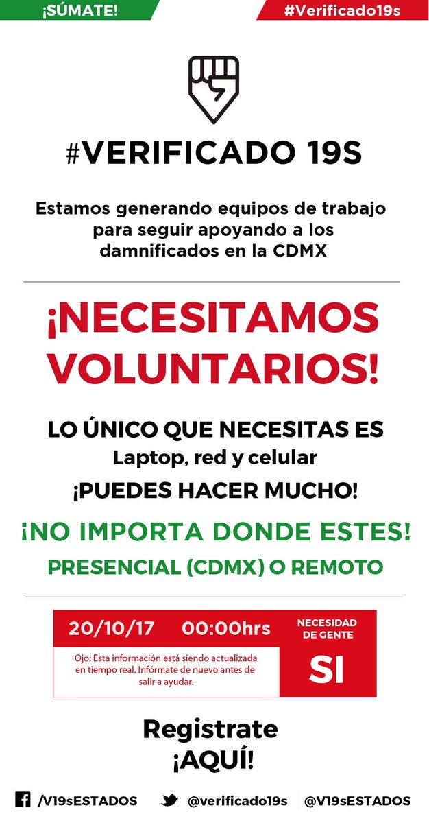 verificado19s's tweet photo. ⚠️¿Quieres seguir ayudando?⚠️
¡Regístrate en este formulario!
https://t.co/DK4AHxtiG6 https://t.co/UxyMyrvgvT