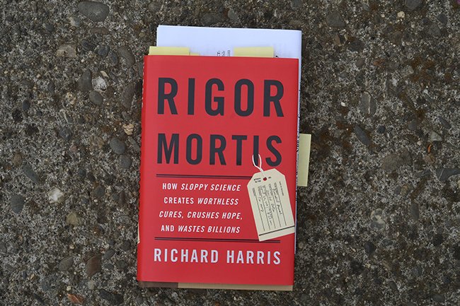 keatleygarvey's tweet photo. #ucdavis lecture Oct. 25 by science journalist Richard Harris. Why you shouldn't miss this. #sloppyscience #RigorMortis #BugSquad https://t.co/Sja6hOCiGv https://t.co/efLbLsmlAx