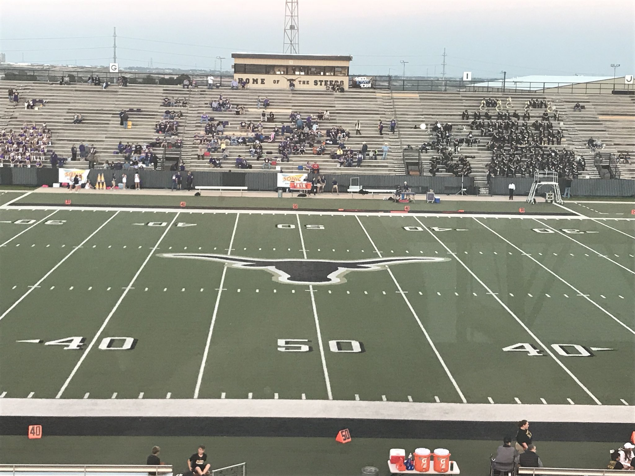 Jordan Hofeditz on X: “Fun Fact: The longhorn at the 50-yard line