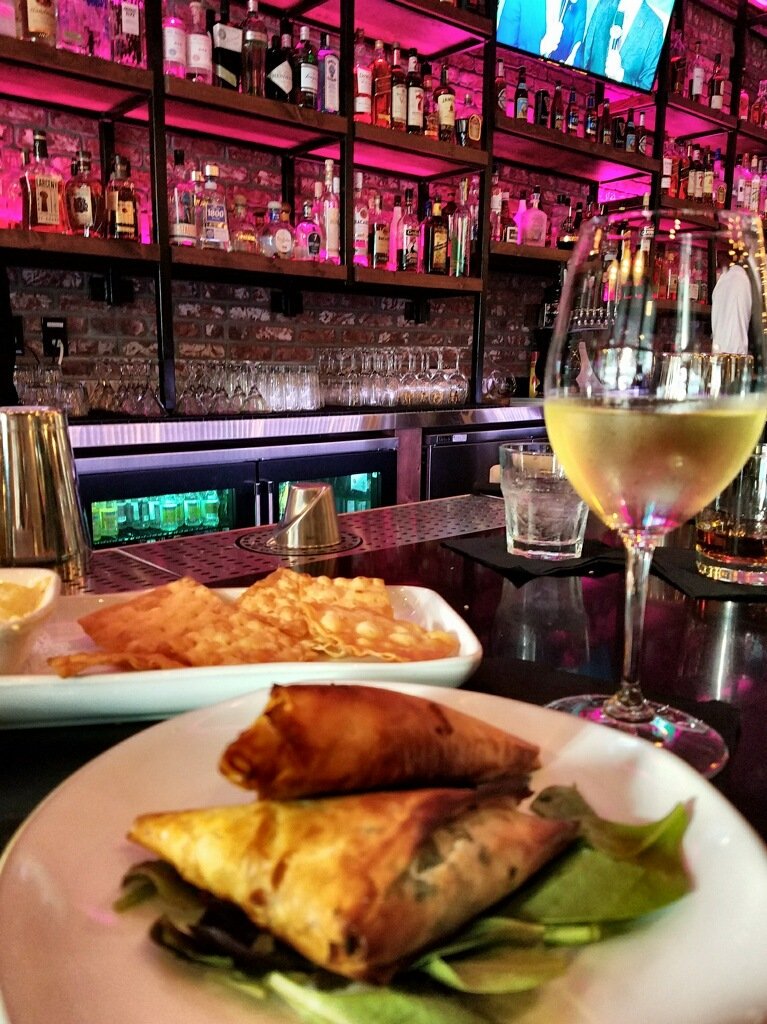 DiabloDish's tweet photo. Lokanta (Walnut Creek) for a Friday Happy Hour. The spanikopita is special. https://t.co/tbFSxwkm3a