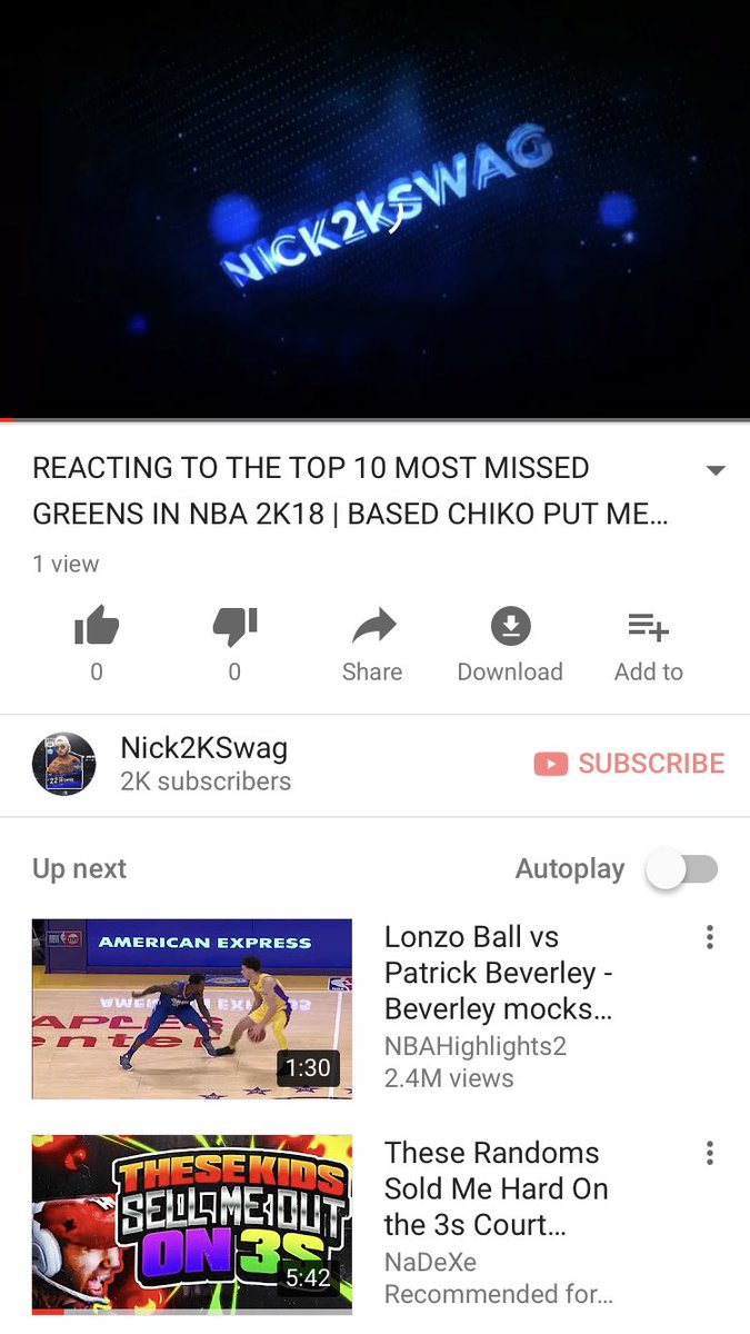 nickthequick360's tweet photo. Check out my new video please https://t.co/T01VumKz4s https://t.co/d4EBlnJW0K