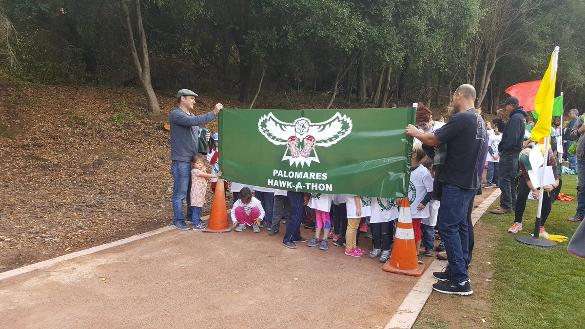 PalomaresHawks's tweet photo. On your mark... #CV4Kids #Hawkathon https://t.co/1zAyQ30m0V