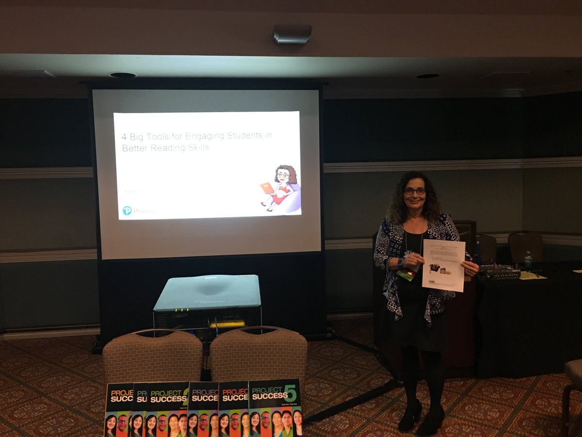 Eventhough she is retired, she's keeping on! 💪🏻 #CATESOL17 @sgaer <a href="/catesol/">sun</a> President-elect! <a href="/CA_TESOL/">CATESOL</a>