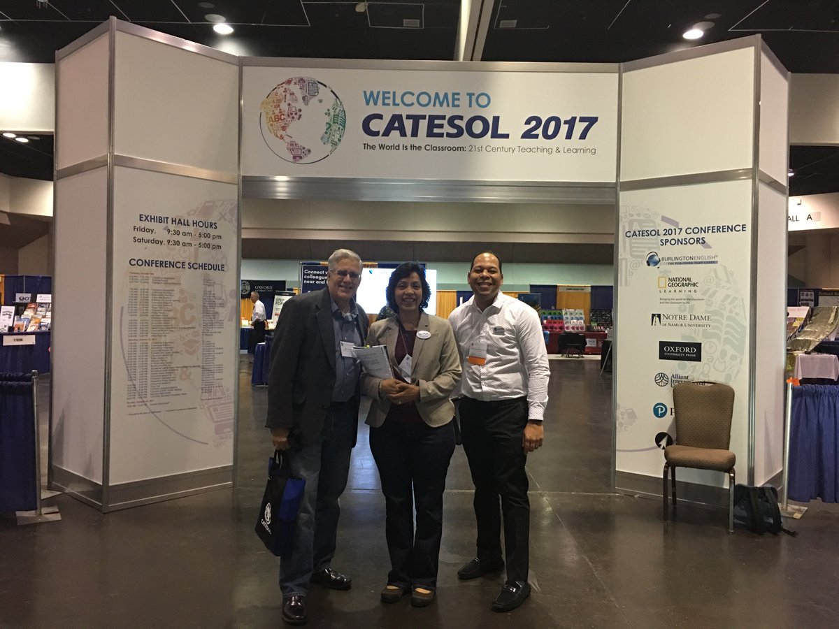 The World Is the Classroom: 21st Century Teaching and Learning. 🌎<a href="/SCESAC/">sacsce</a> representing <a href="/CA_TESOL/">CATESOL</a> #CATESOL17 @tchrtesol