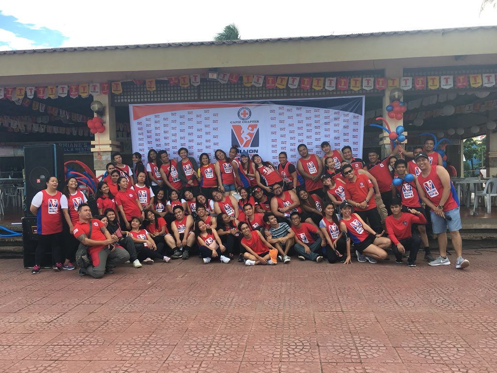 ramalfaro's tweet photo. Capiz Chapter Staff and Volunteers #MVR2017 #REDSetGo https://t.co/N8Ze2e7ybC