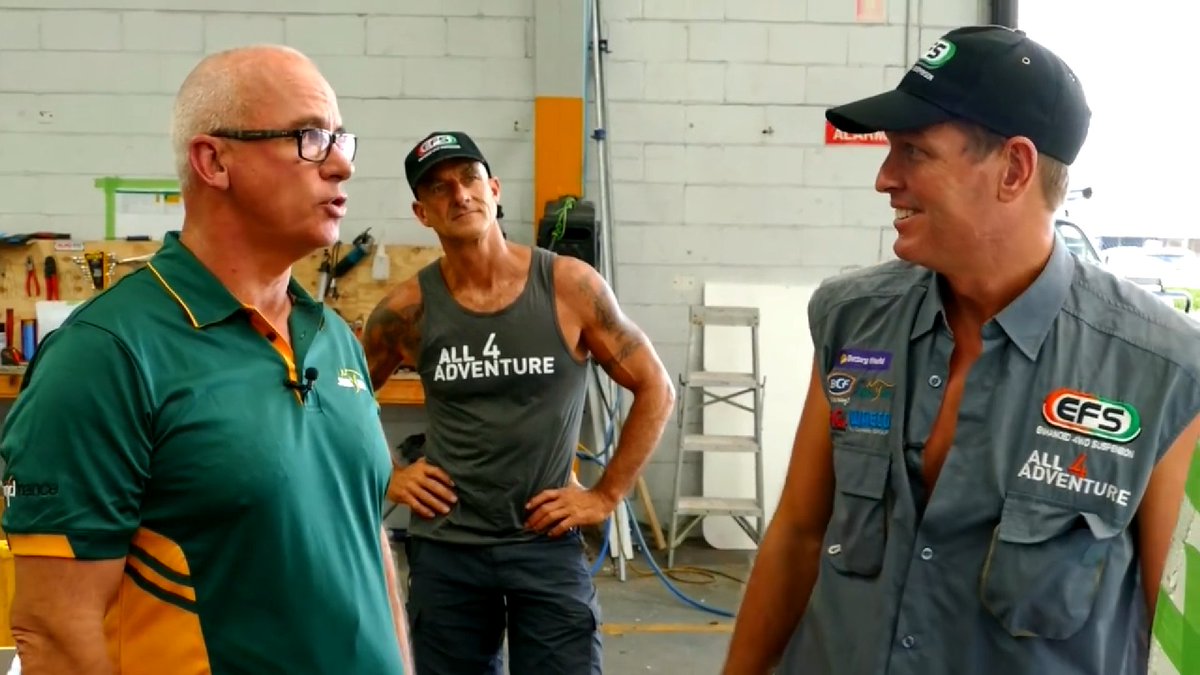 AusrvCaravans's tweet photo. Have a look as Jase and Simon meet up with Nathan and the team at AusRV to have a look at the newest innovative.... https://t.co/j6MjlK0e8y https://t.co/rTRvreDlwy
