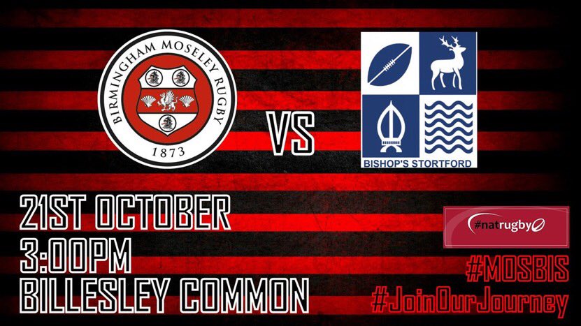 MoseleyRugbyFC's tweet photo. Game day! Good luck to @MoseleyRugbyFC lads today when they take on @BSRUGBY #MOSBIS https://t.co/DAxvoChvOB