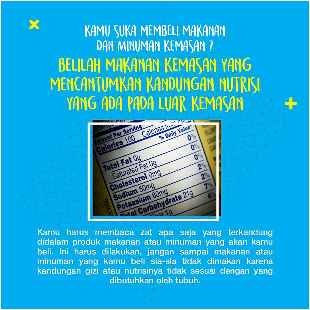 JNE_ID's tweet photo. #TipsJNE  selanjutnya dlm membeli makanan &amp; minuman kemasan ialah perhatikan kandungan nutrisi yg tersedia pada kemasan saat membeli makanan https://t.co/IgJFGLs8mg