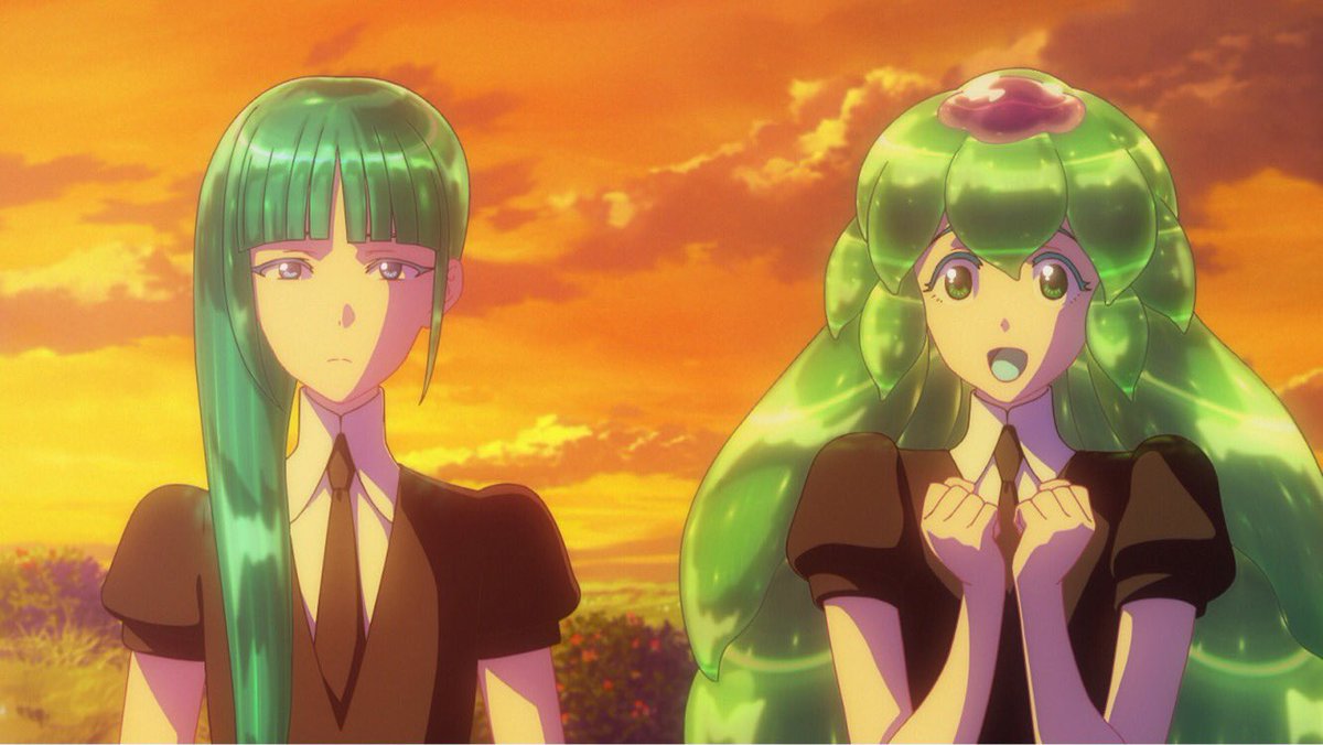 Tvアニメ 宝石の国 先程の 3話先行カットに出ているキャラクターは 右がウォーターメロン トルマリン Cv 原田彩楓 左がヘミモルファイト Cv 上田麗奈 となっております 様々な 宝石たちが出てきますので是非ご注目下さい T Co Jptrk6vsnr Tvアニメ 宝石の国 先程の 3話先行カットに出ているキャラクターは 右がウォーターメロン トルマリン Cv 原田彩楓 左がヘミモルファイト Cv 上田麗奈 となっております 様々な 宝石たちが出てきますので是非ご注目下さい T Co Jptrk6vsnr