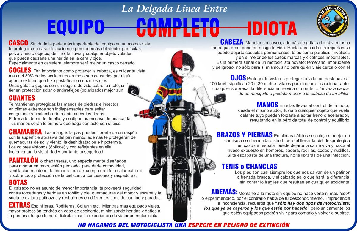 SPACIOBIKER's tweet photo. https://t.co/jVhTvztu7u
¡Qué hace una buena protección!
#accesorioscustom #spaciobiker #bikershop #custombiker #motoscustom https://t.co/3yTqYdv196