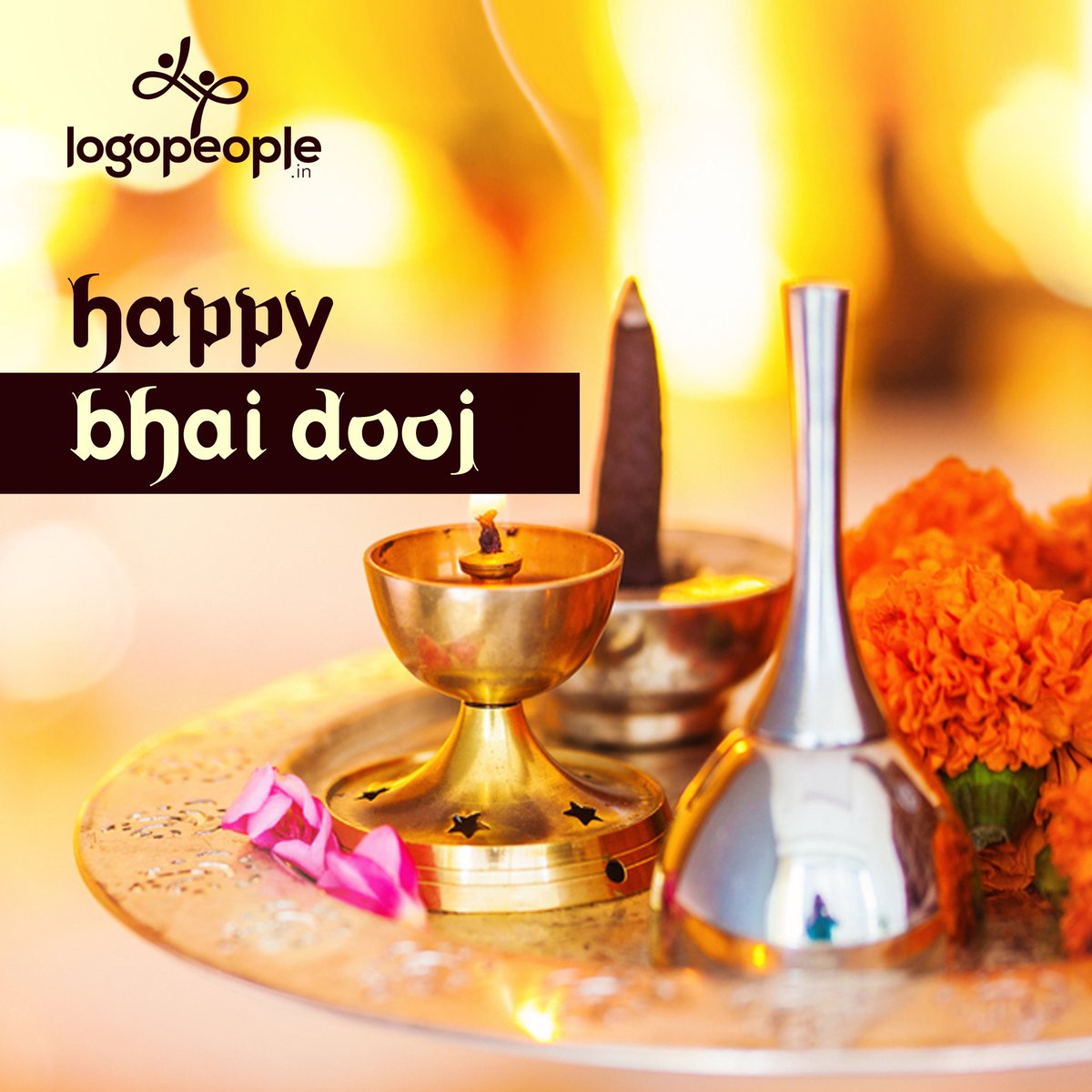 logopeopleindia's tweet photo. Team #LogoPeople wishes you a very Happy Bhai Dooj. May this #BhaiDooj strengthen the bond between brothers and sisters more than ever. https://t.co/xjDz9LIWZM