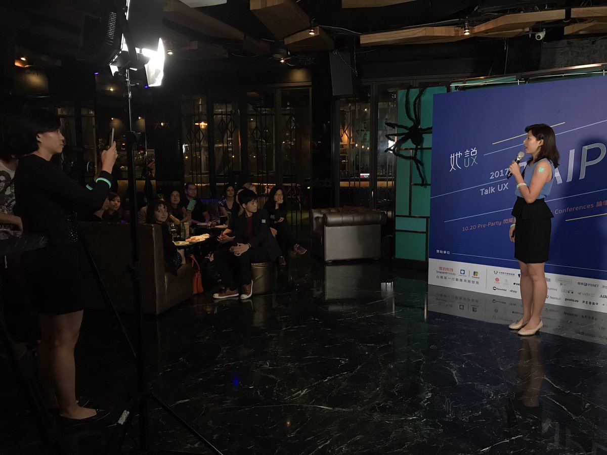 skrugman's tweet photo. Talk UX kicked off in Taipei. Woot. #shemeansbusiness @LadiesthatUX https://t.co/1DOvTEd8xG